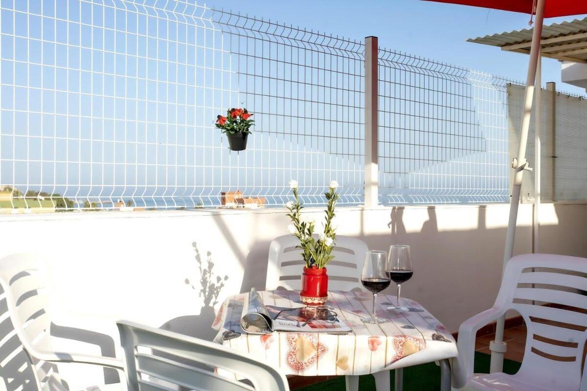 Bonito Apartamento Con Terraza - Pedregalejo Playa Málaga Buitenkant foto